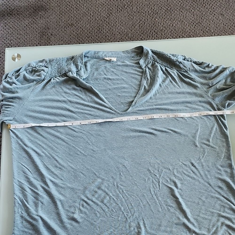 POL Oversized Linen Blend Top - Picture 5 of 8